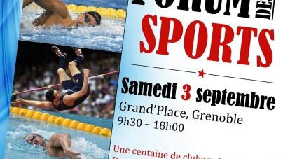 13e édition du Forum des Sports de Grenoble le 3 septembre